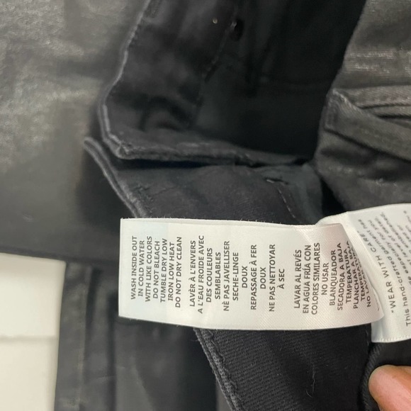 NWT Good American Good Legs - Black Coated - Picture 7 of 10